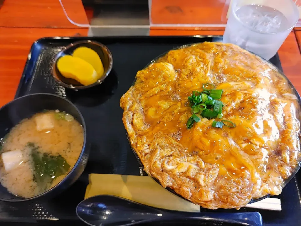 ポミエのチキンカツ丼玉(●´ω｀●)|おてんとさんさん