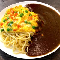 オムレツパスタ|みんちさん