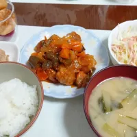 Snapdishの料理写真:豚こまの酢豚！
|はんぺんさん