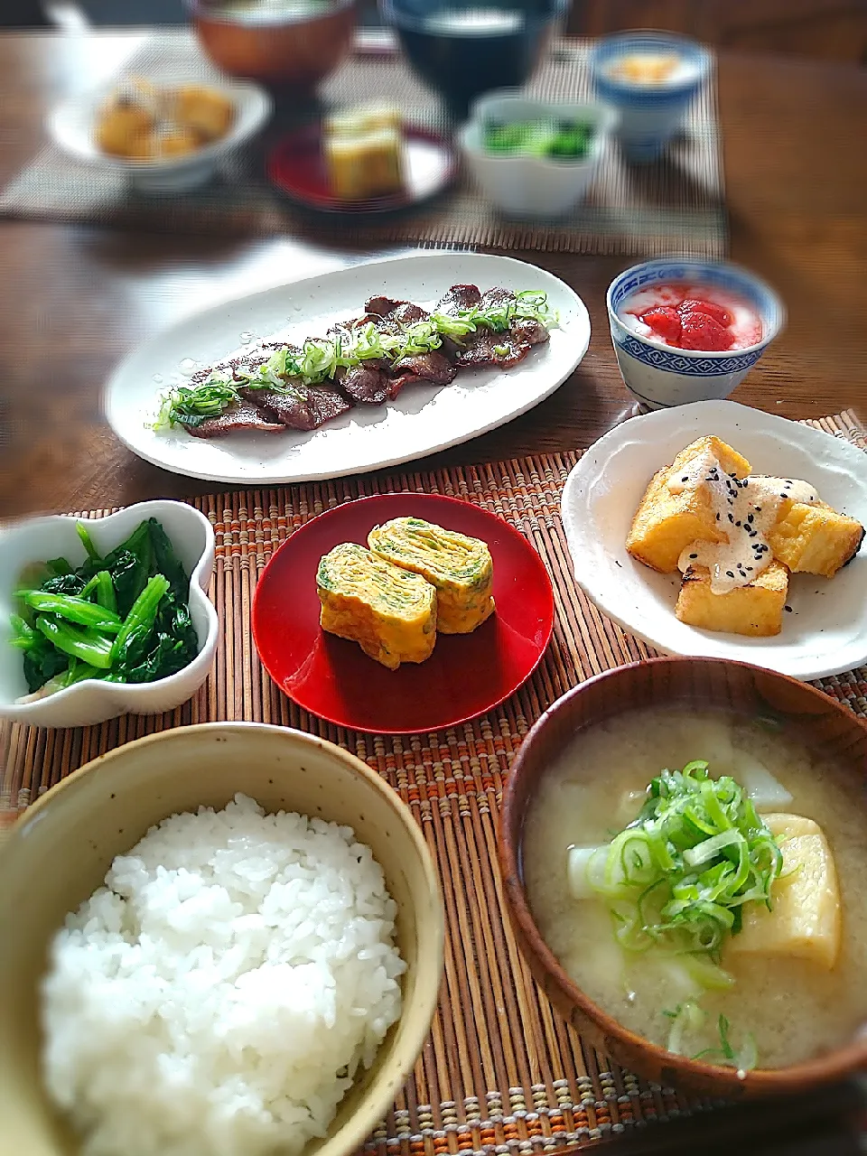 今朝の朝ごはん☀！|まめころさん