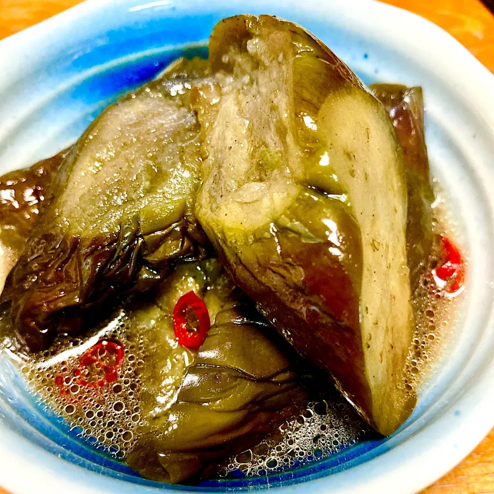 茄子の煮浸し🍆ピリ辛でご飯進みます🍚|まいりさん