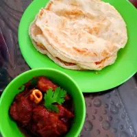 paratha and mutton curry|Anna Ganigaさん