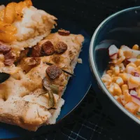 homemade focaccia|Meertauさん