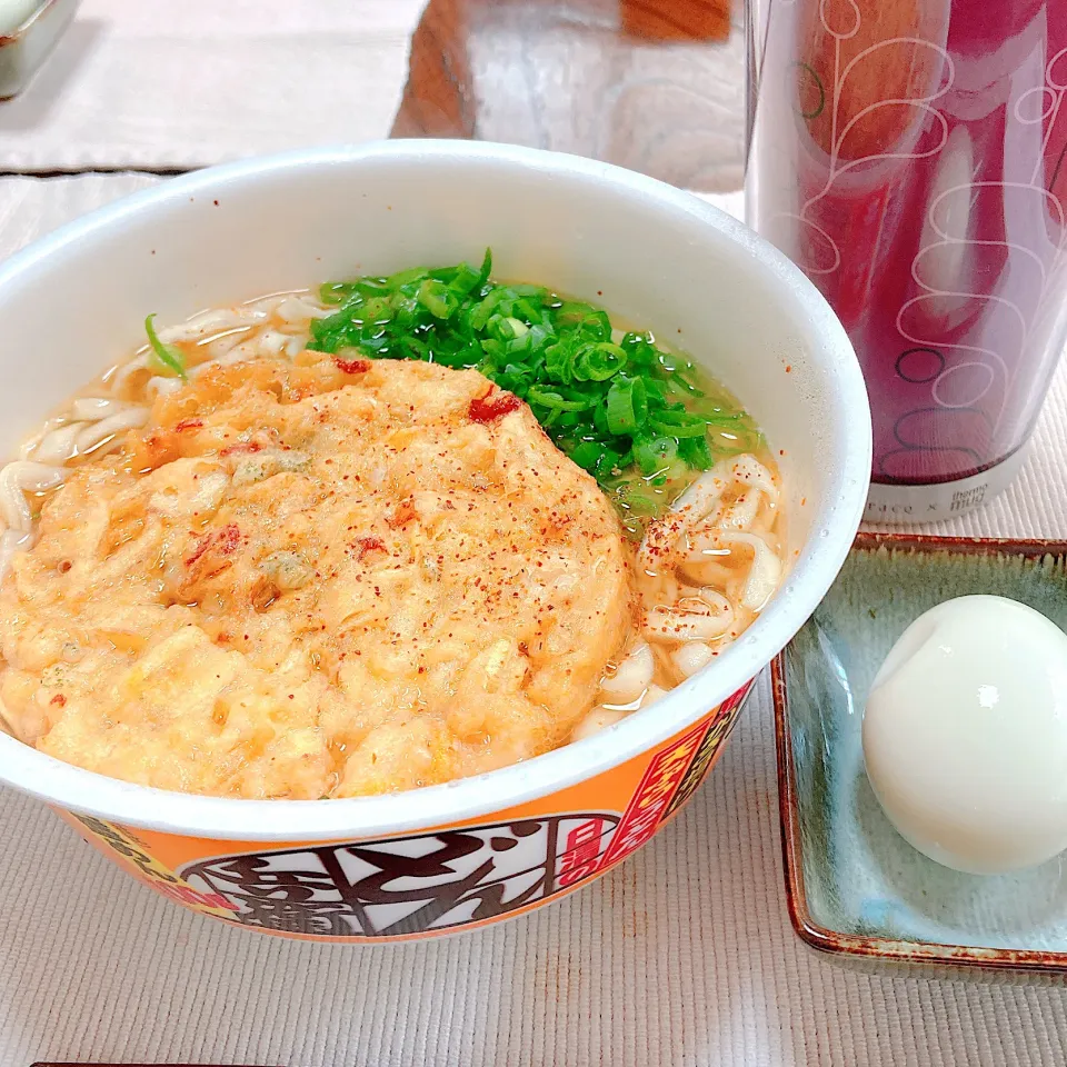 Snapdishの料理写真:どん兵衛天ぷらうどん|akkoさん