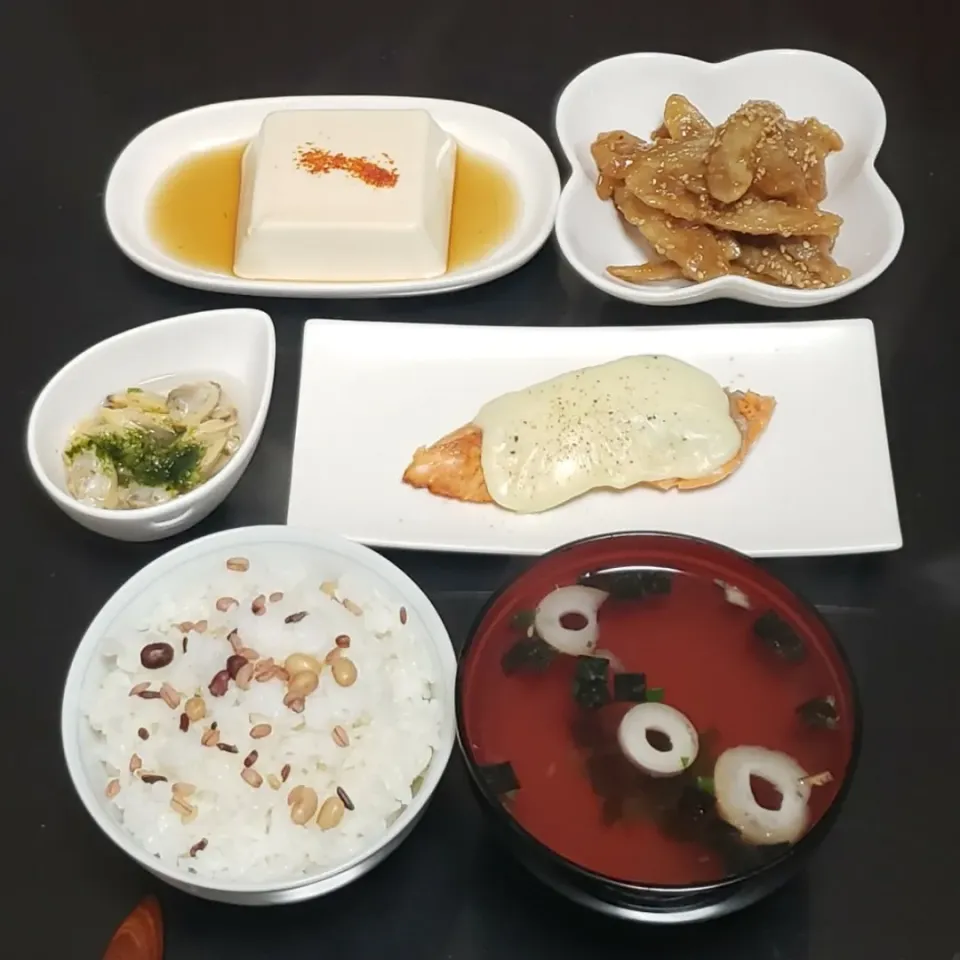 Snapdishの料理写真:紅鮭のチーズ焼き|Yukiさん