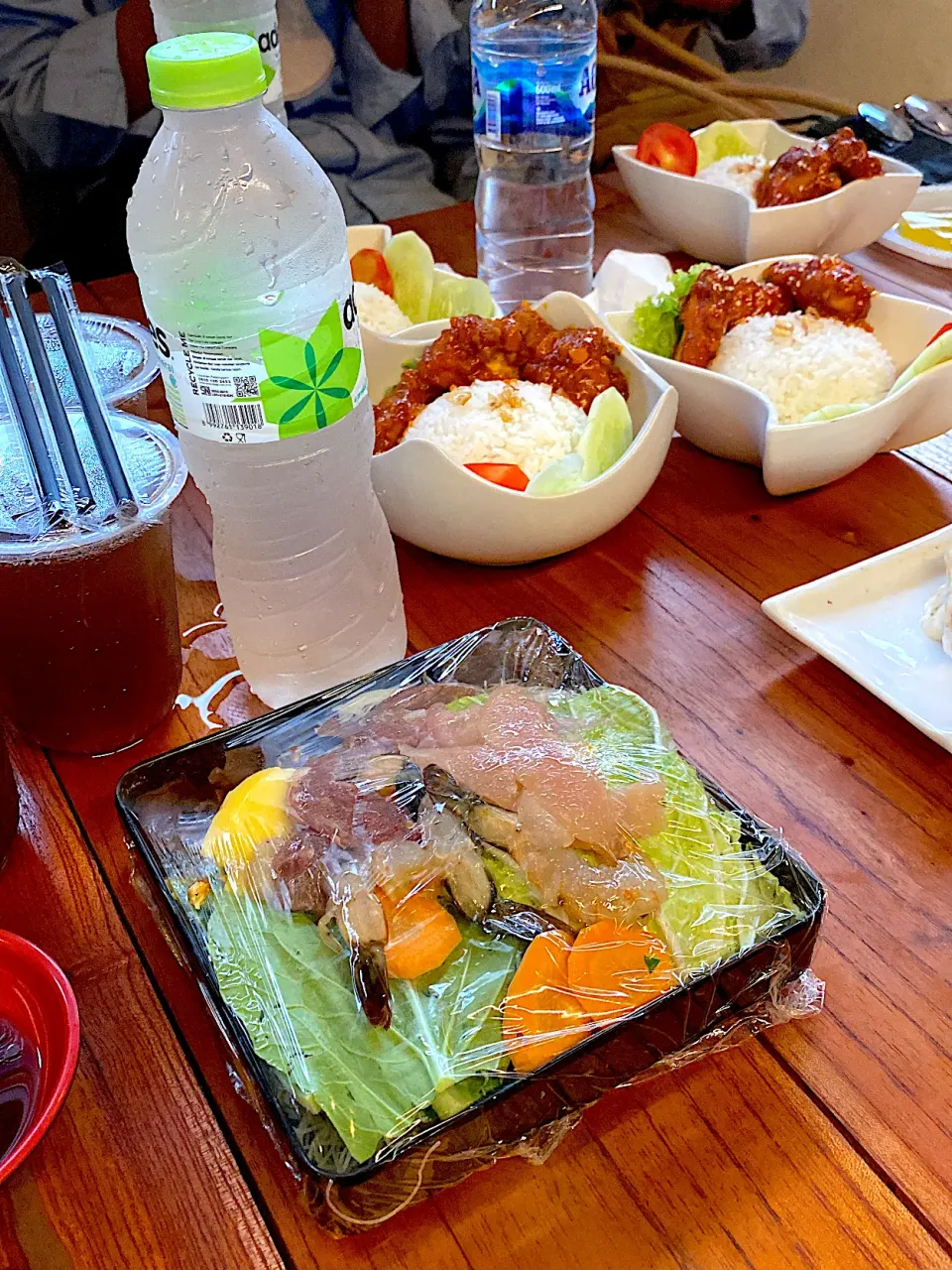 Snapdishの料理写真:Try Japanese style of food for the first time in West Sumatra, its fasting day of ramadhan before ifthar, いただきます|MI 「いどりす」さん