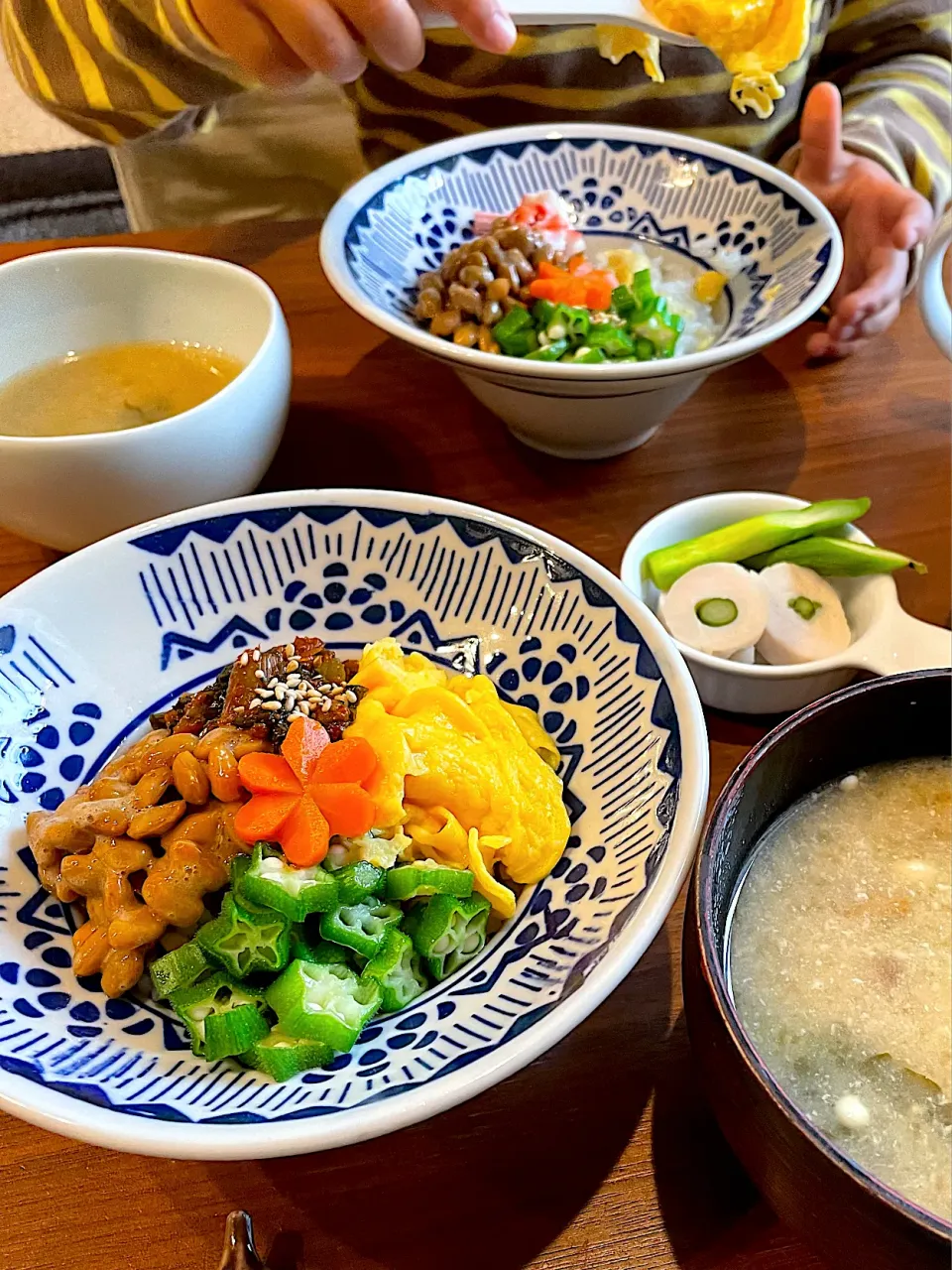 Snapdishの料理写真:ねばねば丼|ichikayaさん