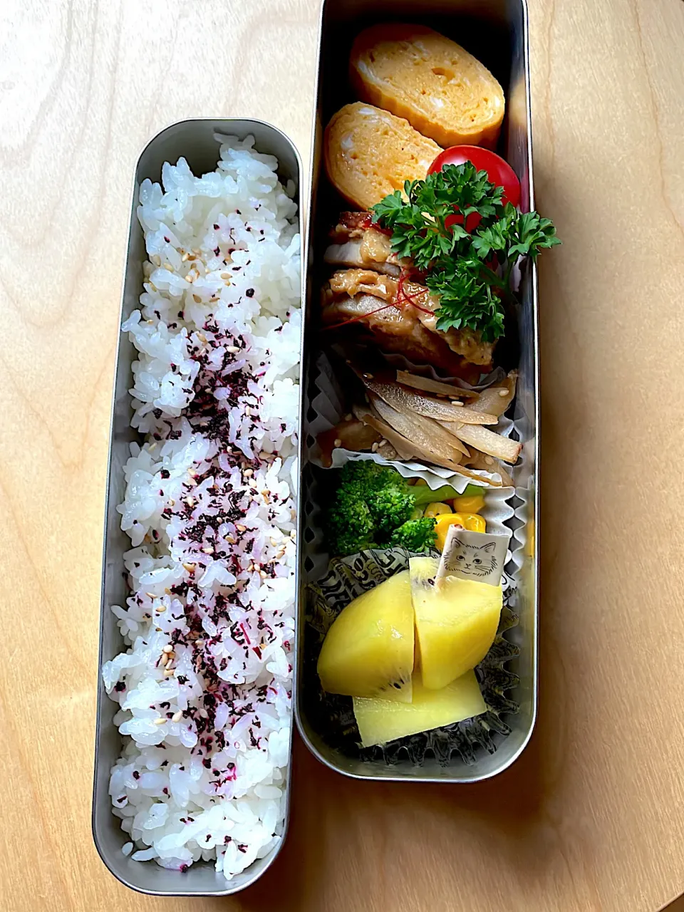 今日の中学生男子弁当🍱|はぴたさん