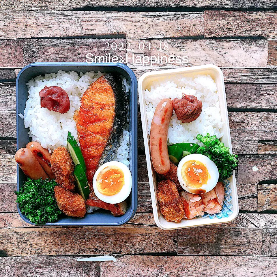 Snapdishの料理写真:2人弁当😆|Rie Naganoさん