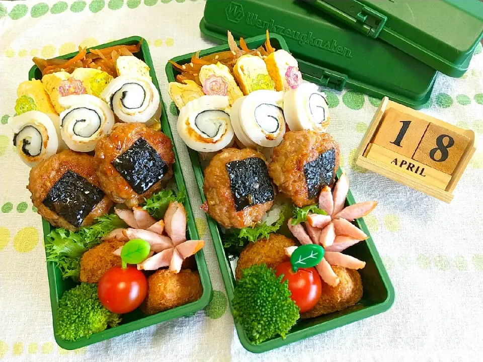 🍱今日の息子達のお弁当|tomoさん