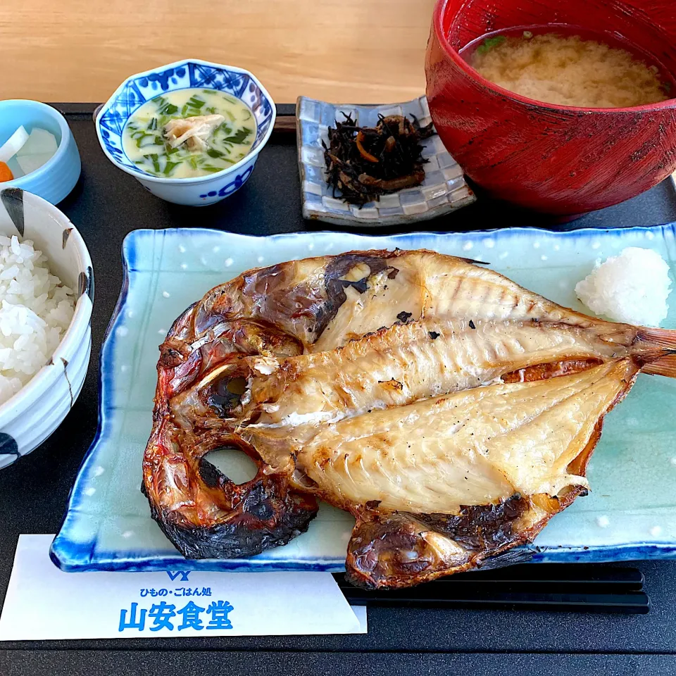 金目鯛の干物定食👍|ナルキンさん