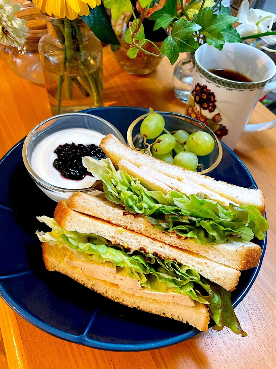 自家製サラダチキンのサンドイッチ|Mikaさん