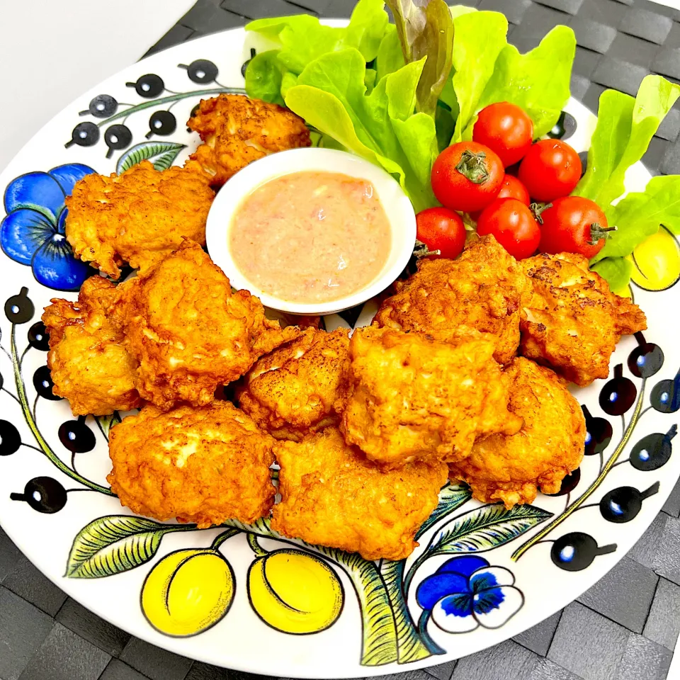 ヨーグルトでヘルシー！チキンナゲット|まめもにおさん