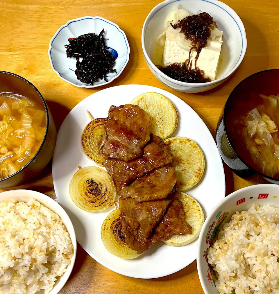 焼肉・焼干し大根・焼き玉葱|Makokoさん