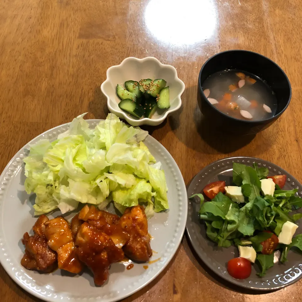 今日の晩ご飯|トントンさん