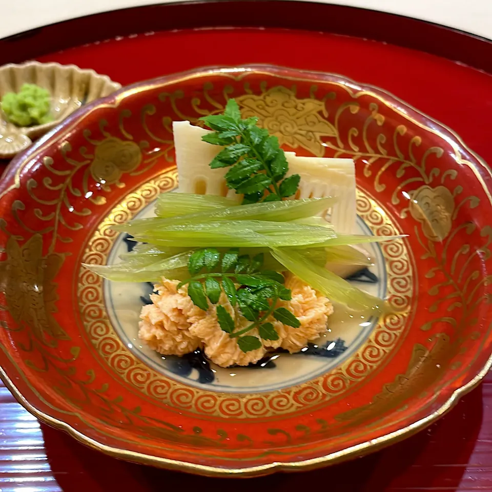 筍と鯛の子の煮物|Tomoe Kanasashiさん