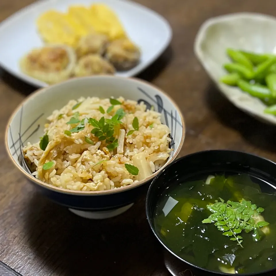 Snapdishの料理写真:筍ご飯|まさよしさん