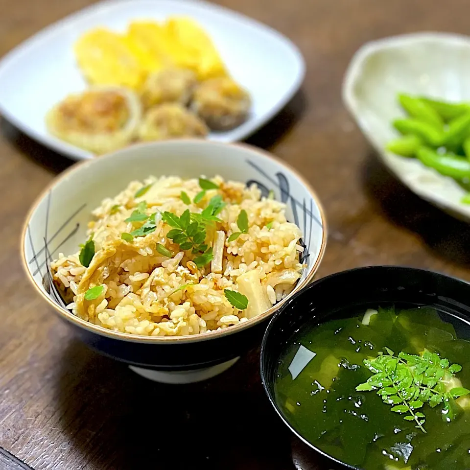 筍ご飯|まさよしさん