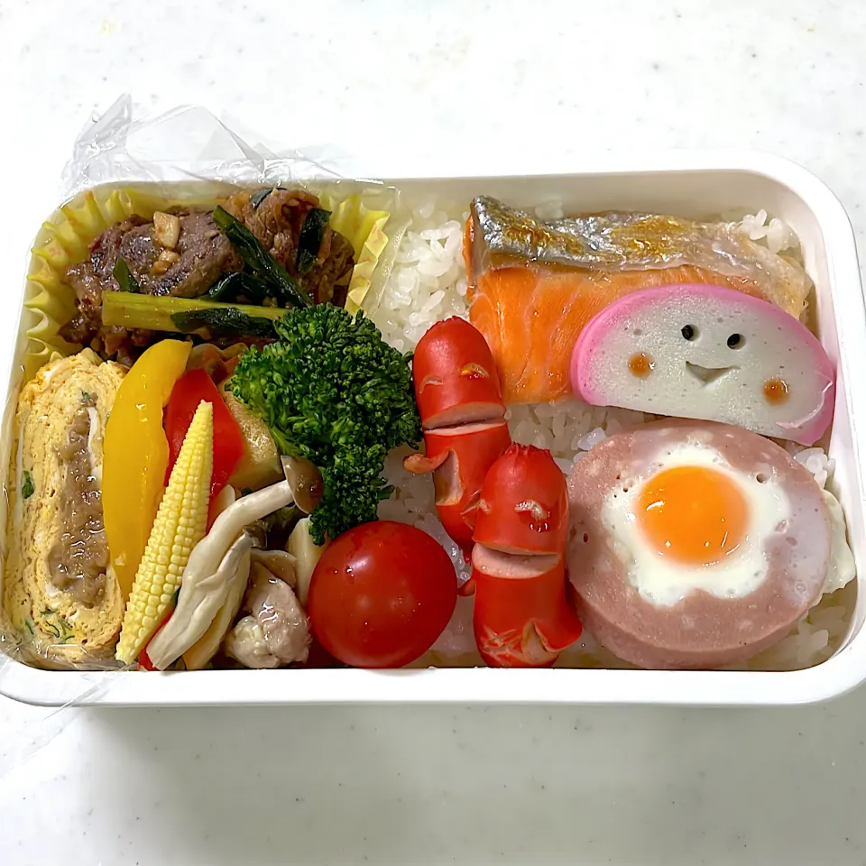 Snapdishの料理写真:2022年4月20日　オレ弁当♪|クッキングおやぢさん