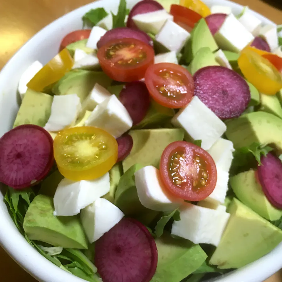 Snapdishの料理写真:野菜たっぷりおかず　サラダ編🥗|Yu Yu mamaさん