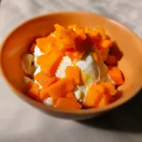 ice cream and mangos|Rucha Pujariさん