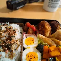 Snapdishの料理写真:4月21日 夫弁当🌸|あやの。さん