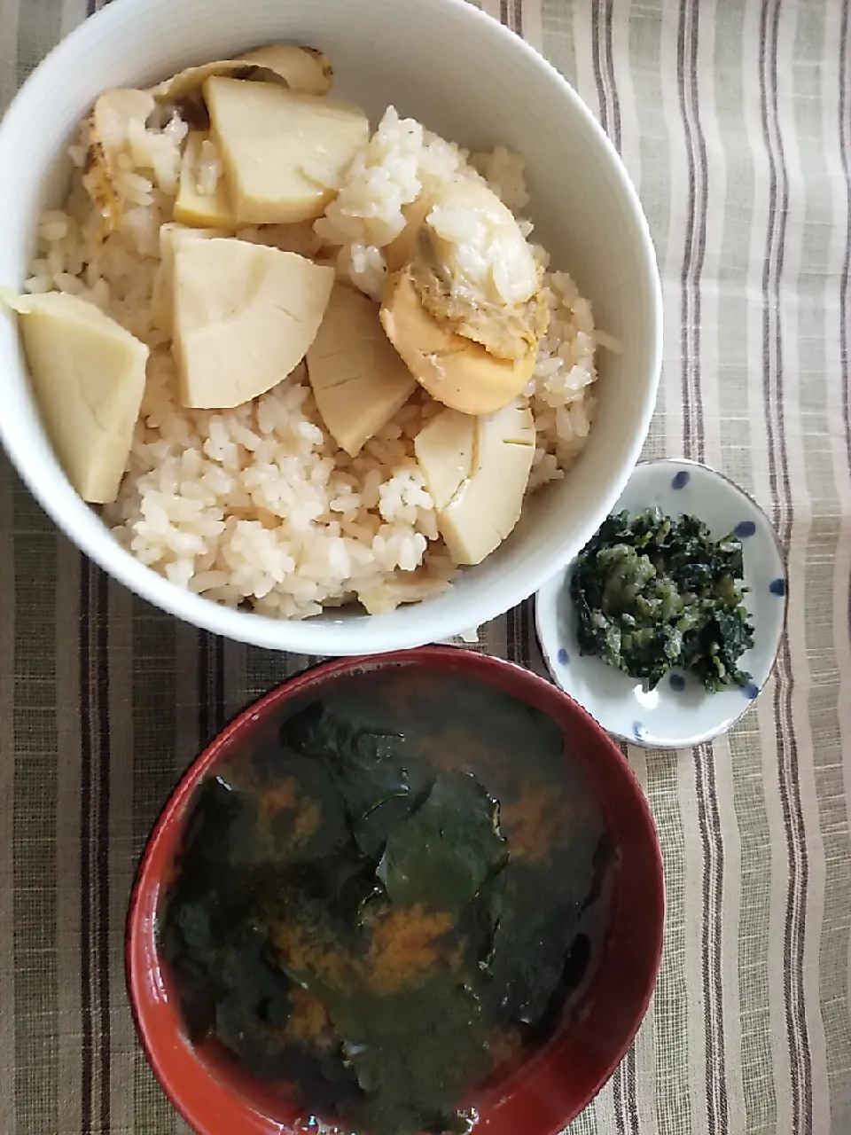 たけのことほたての炊き込みご飯|kadaoさん