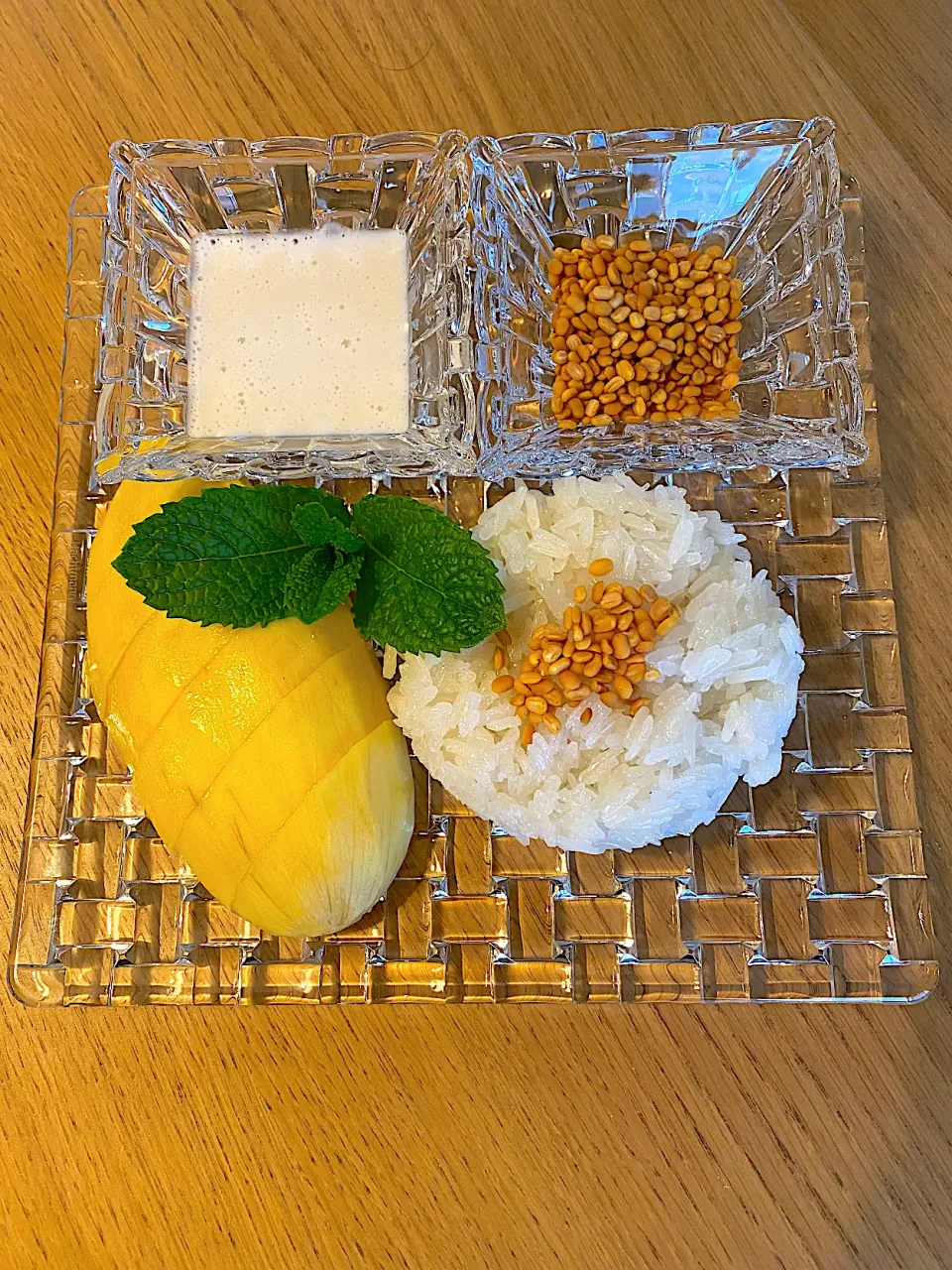 Mango sticky rice|sirakorn owadaさん