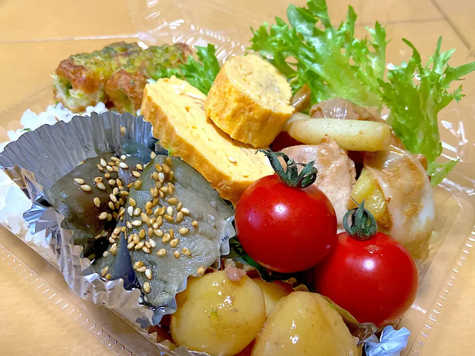 Snapdishの料理写真:本日のお弁当🍱|サチ😊さん