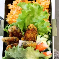 Snapdishの料理写真:旦那弁当　|Yuchiさん