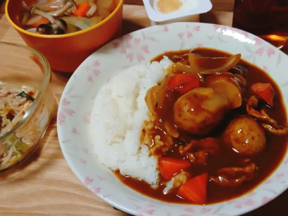 新じゃがごろごろカレー|はるさん