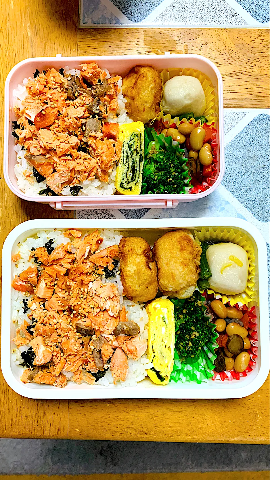 今日は夫にもお弁当🍱　今日は良い夫婦の日らしい。|ちはるさん