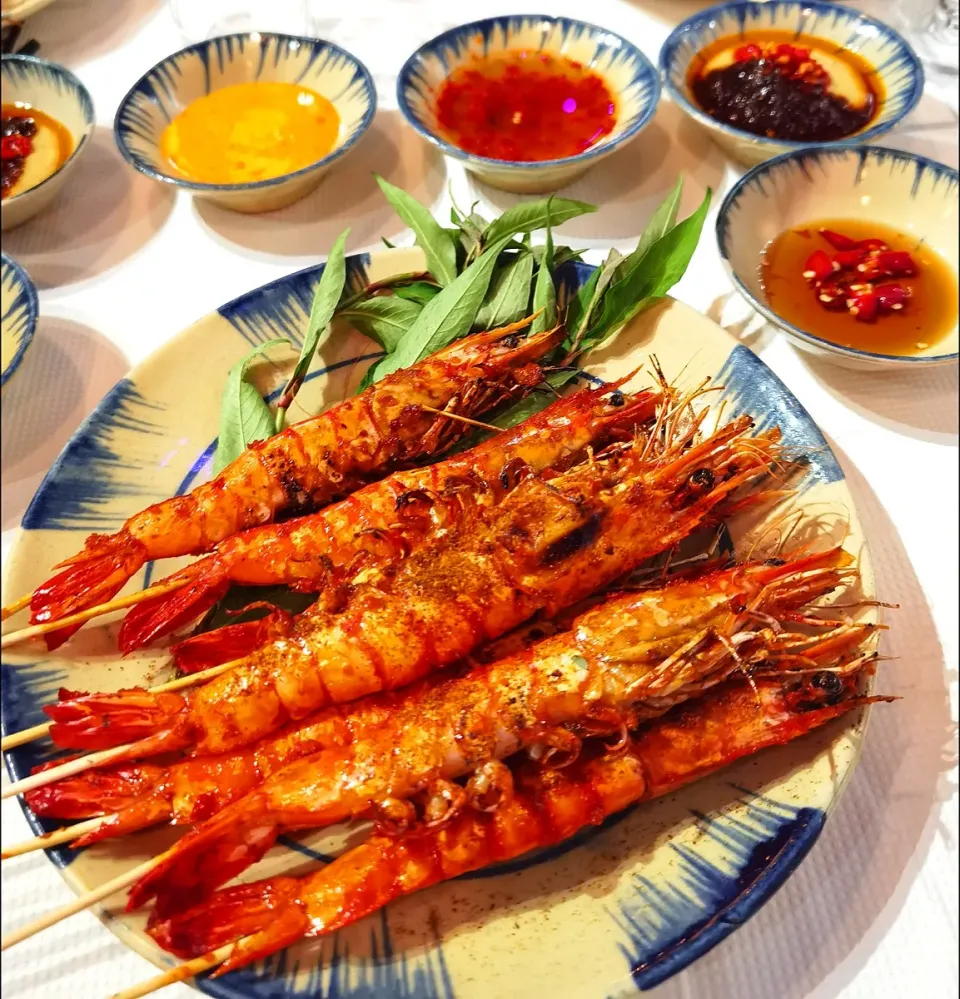 Bbq tiger prawn
𝙎𝘼𝙄𝙂𝙊𝙉 𝙎𝙏𝘼𝙏𝙄𝙊𝙉® 𝙑𝙄𝙀𝙏𝙉𝘼𝙈𝙀𝙎𝙀 𝘾𝙐𝙄𝙎𝙄𝙉𝙀 
🤳 010 234 3457 (Quản lý VN) - 017 223 6610 (Chinese) 
🔰G-10, Residensi Unggu|Saigon Stationさん