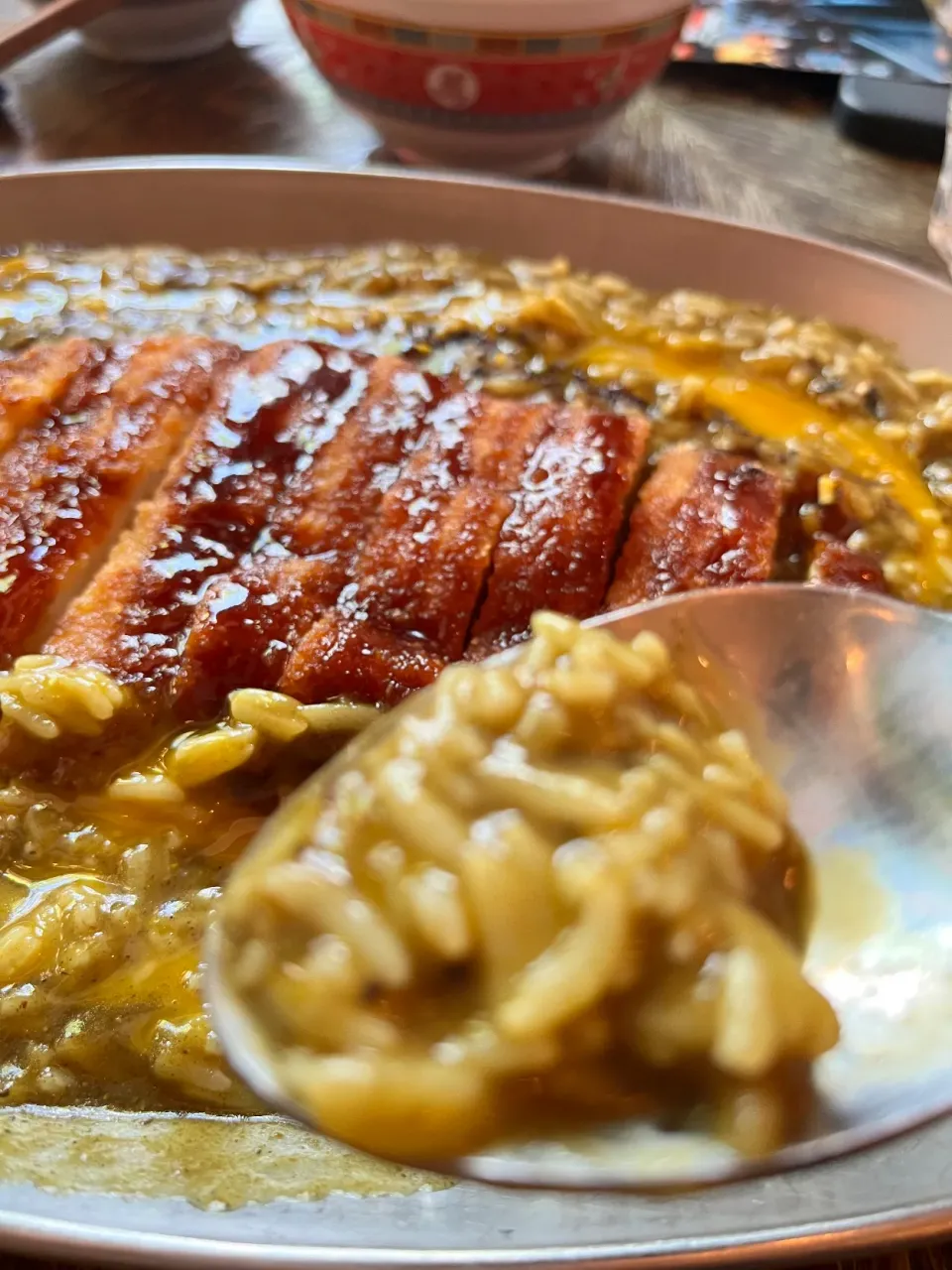 Snapdishの料理写真:チキンカツカレー🍛②|女神さん