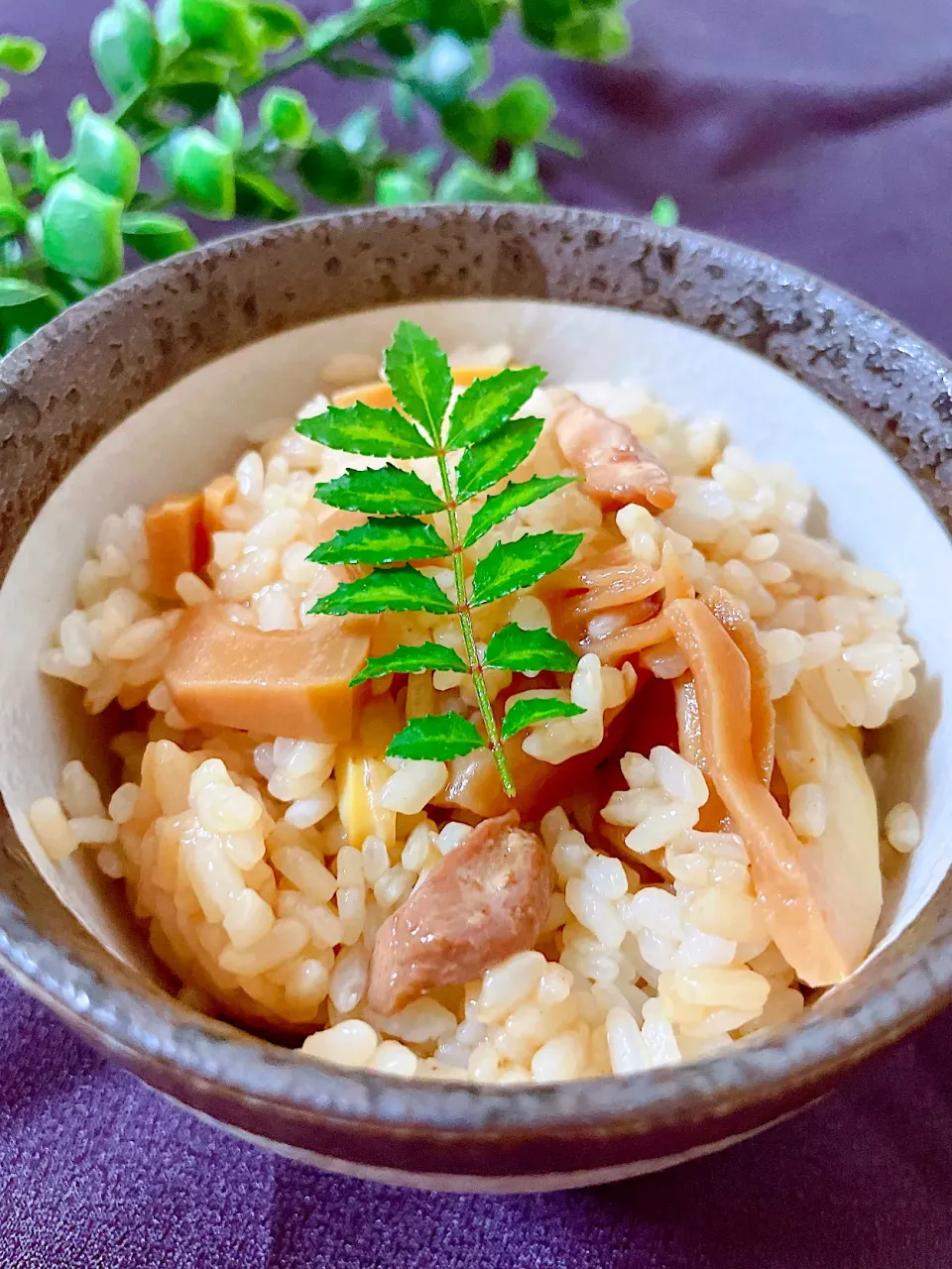 Snapdishの料理写真:タケノコご飯|オーロラさん