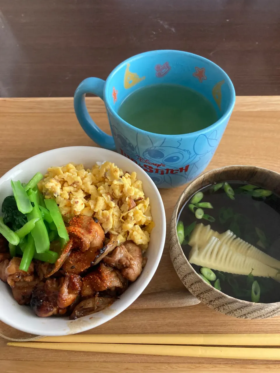 Snapdishの料理写真:焼鳥三食丼|なつこいっきママさん