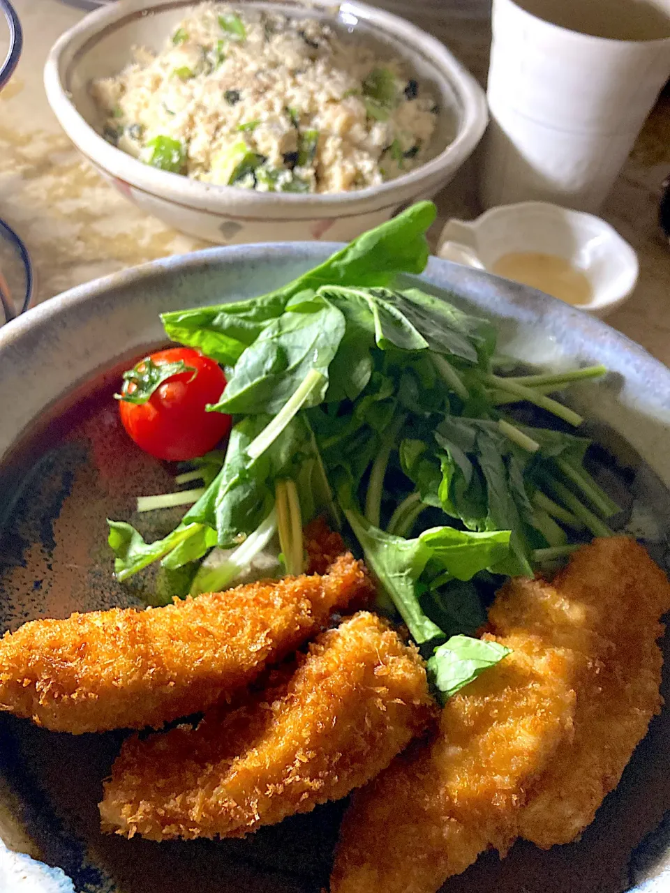 Snapdishの料理写真:チキンカツ|MIEKO 沼澤三永子さん