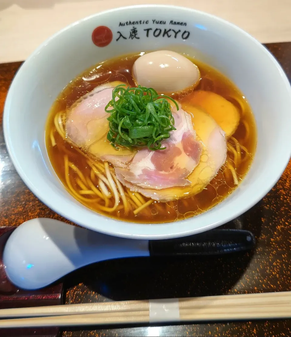 醤油ラーメン(煮卵)|哲さん