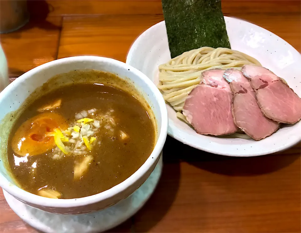 豚つけそば＋味玉チャーシュー🍜|toshi,I🍴さん