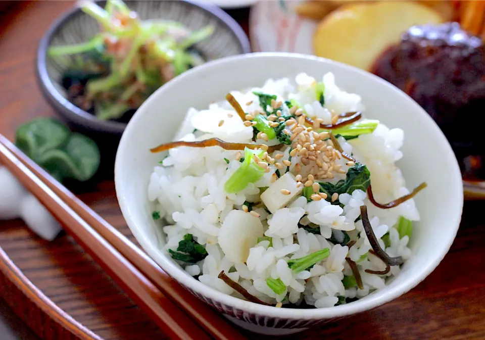 Snapdishの料理写真:大根飯|sono.kさん