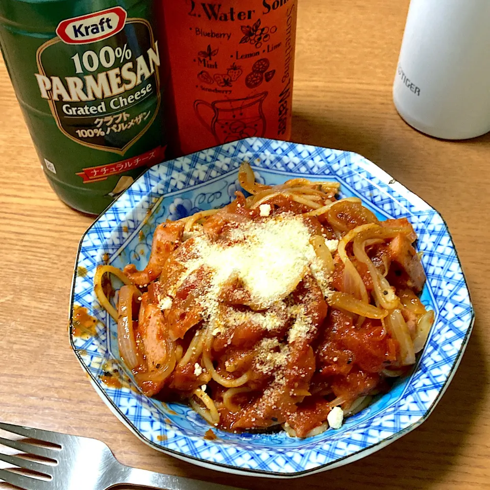 トマトパスタ🍝|みんみんさん