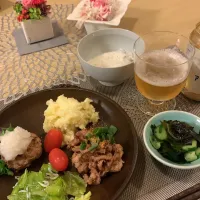 Snapdishの料理写真:今晩のおかず|ファニーさん