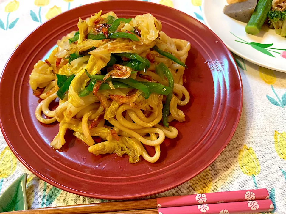 栃倉 直人さんの料理 上海焼きうどん|のらねこままさん