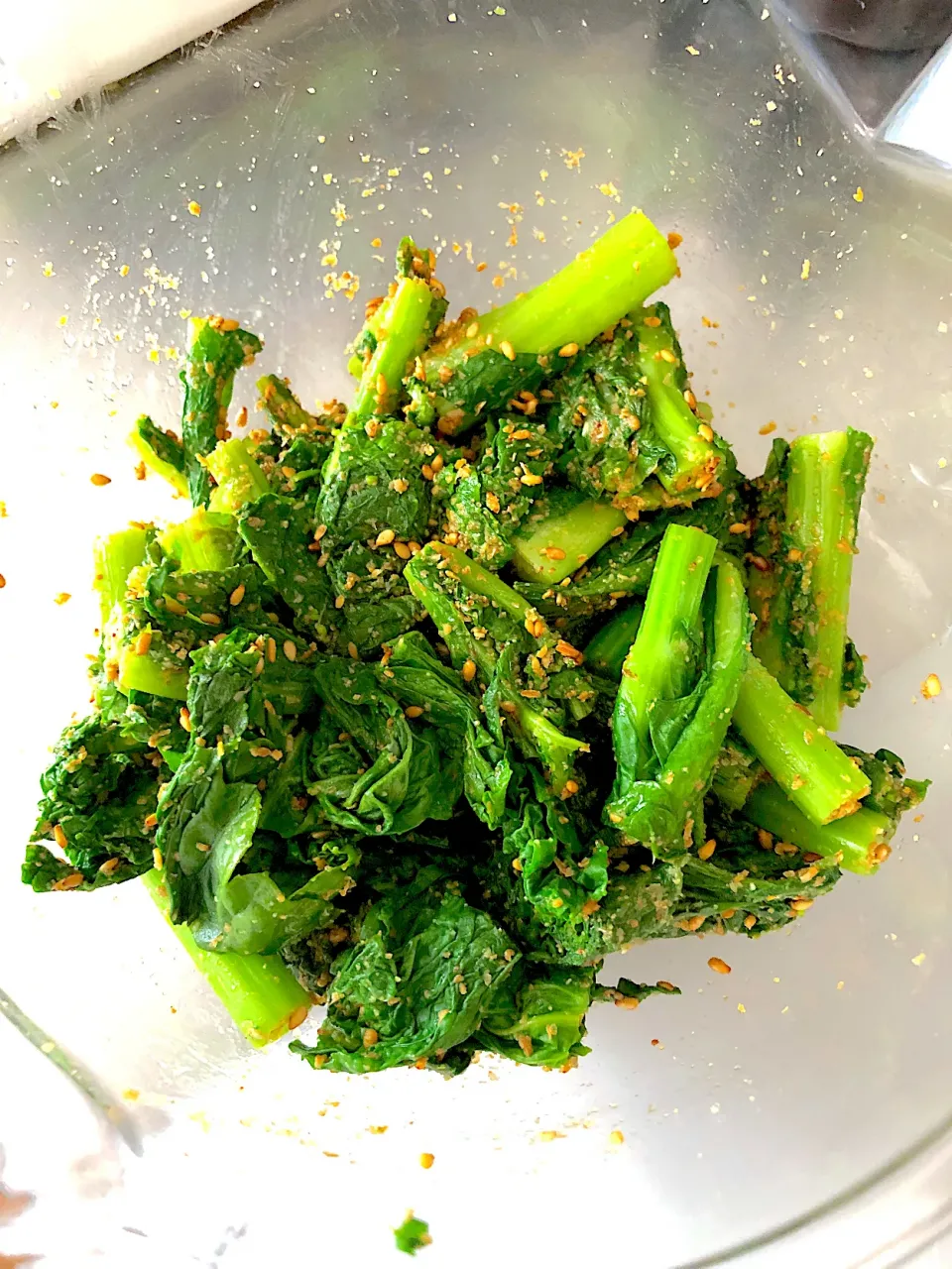 春菊の胡麻和え|megucciさん