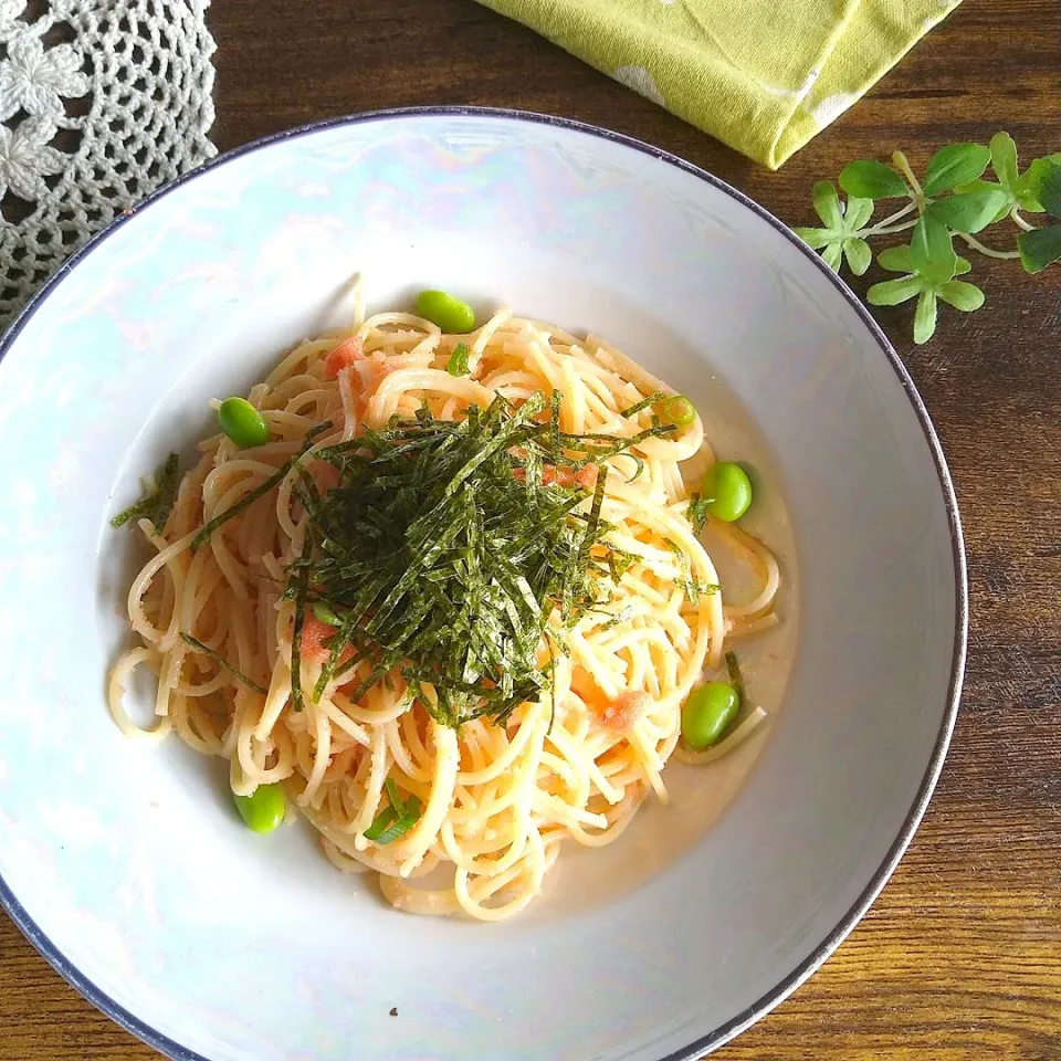 明太マヨバターパスタ🍝|とまと🍅さん