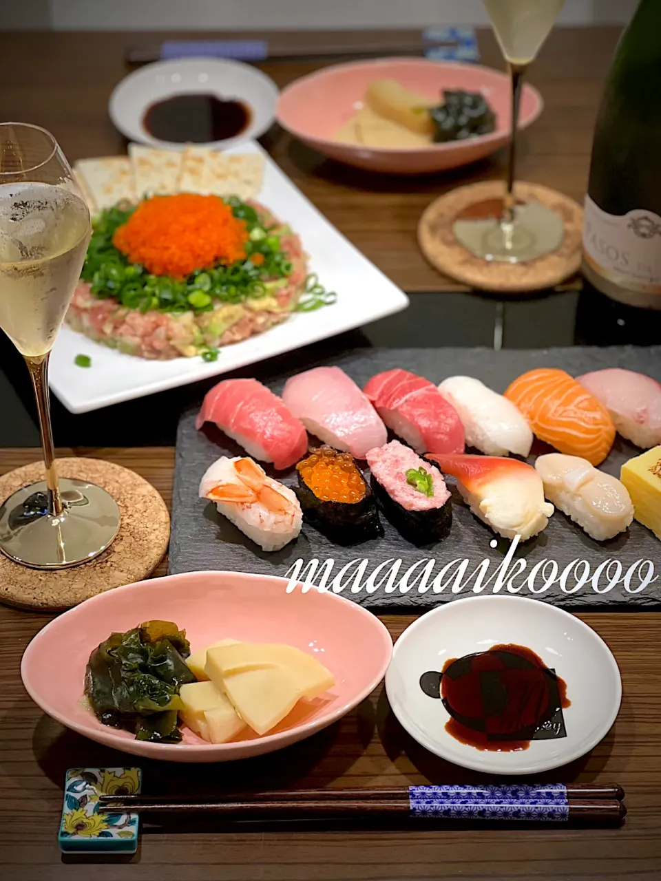 Snapdishの料理写真:休日おつまみ❤️🥂🍾😽|マイコさん