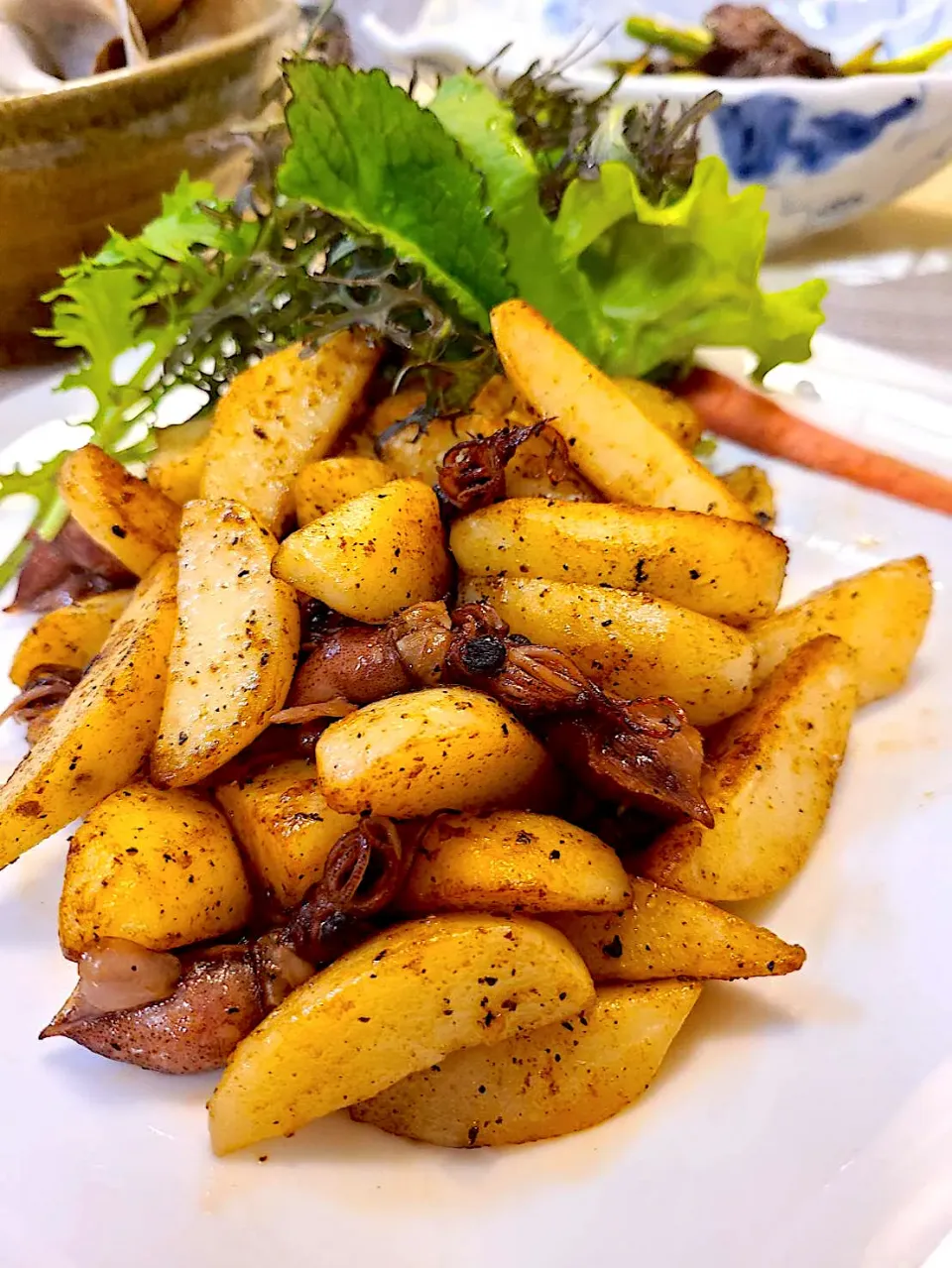 アッチさんの料理 七海さんの料理 じゃがバタほたるいか🥔🦑🧈|MOMO-chan☻さん