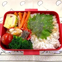 Snapdishの料理写真:2022.04.25のお弁当|Sakimi.Sさん