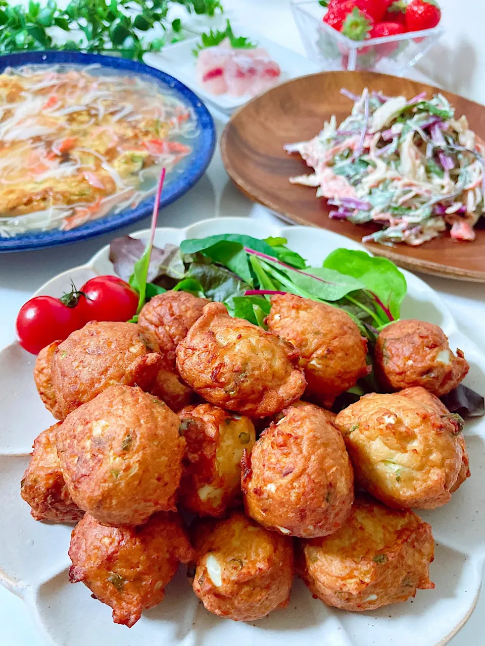 オーロラさんの料理 母の味　カツオとマグロのさつま揚げ風|オーロラさん