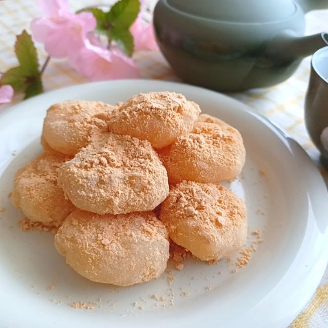 レンジで簡単 わらびもち風もっちりおやつ 小豆 Snapdish スナップディッシュ Id Lrvjna